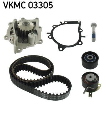 Pompe à eau + kit de courroie de distribution (Kit courroie de distribution) SKF ref. VKMC 03305